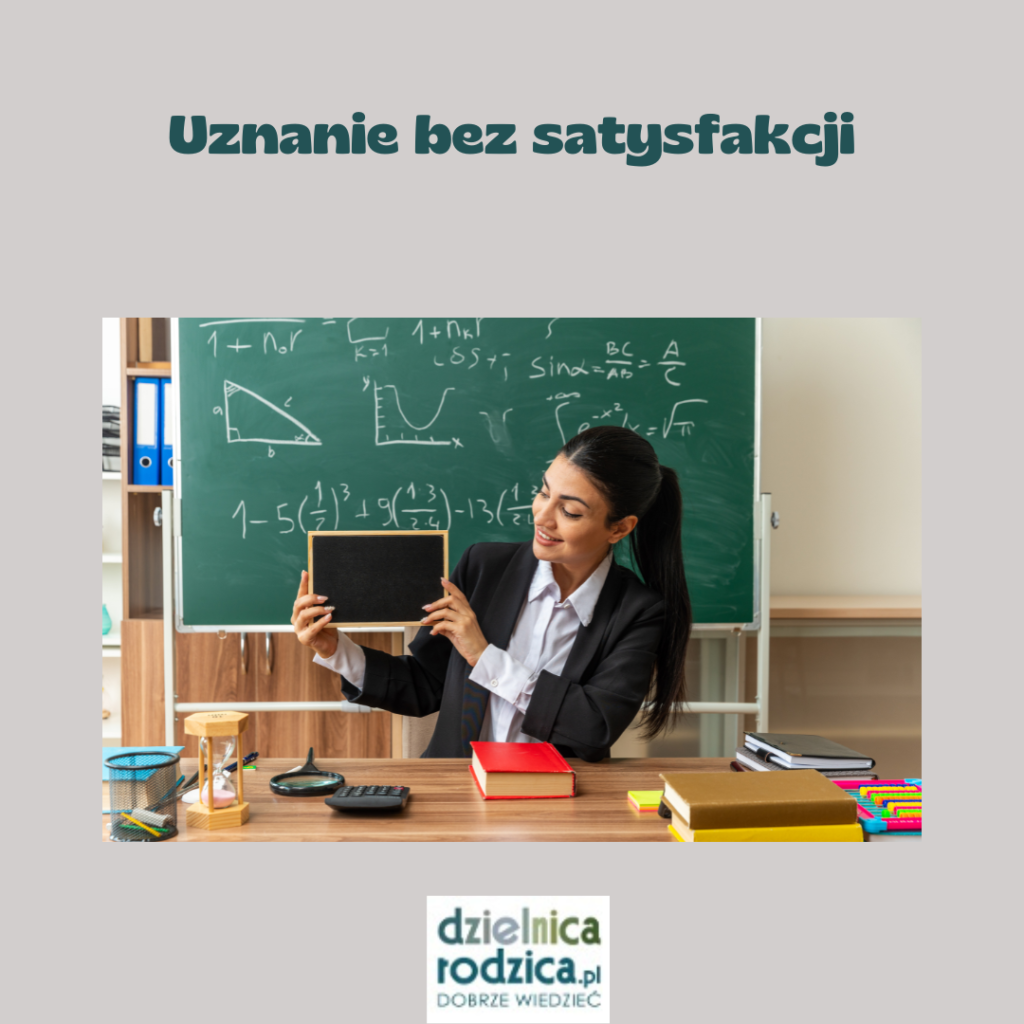 uznanie bez satysfakcji