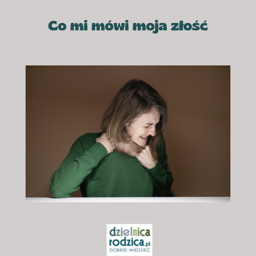 co mi mówi moja złość