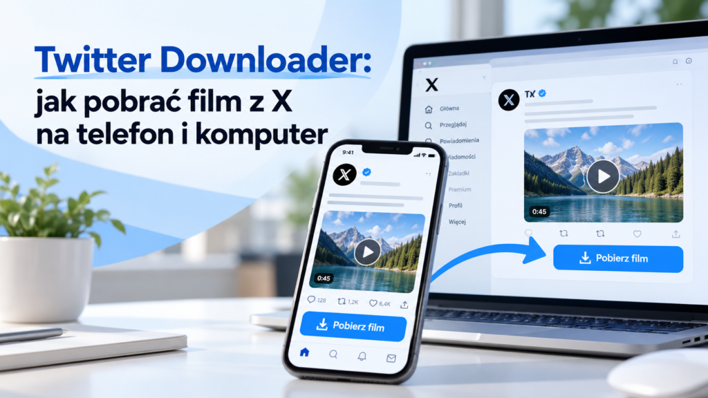 jak pobrać film z X